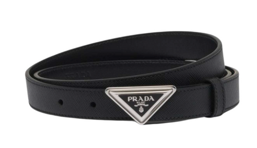 Saffiano Thin Belt